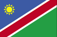 Namibias flagg